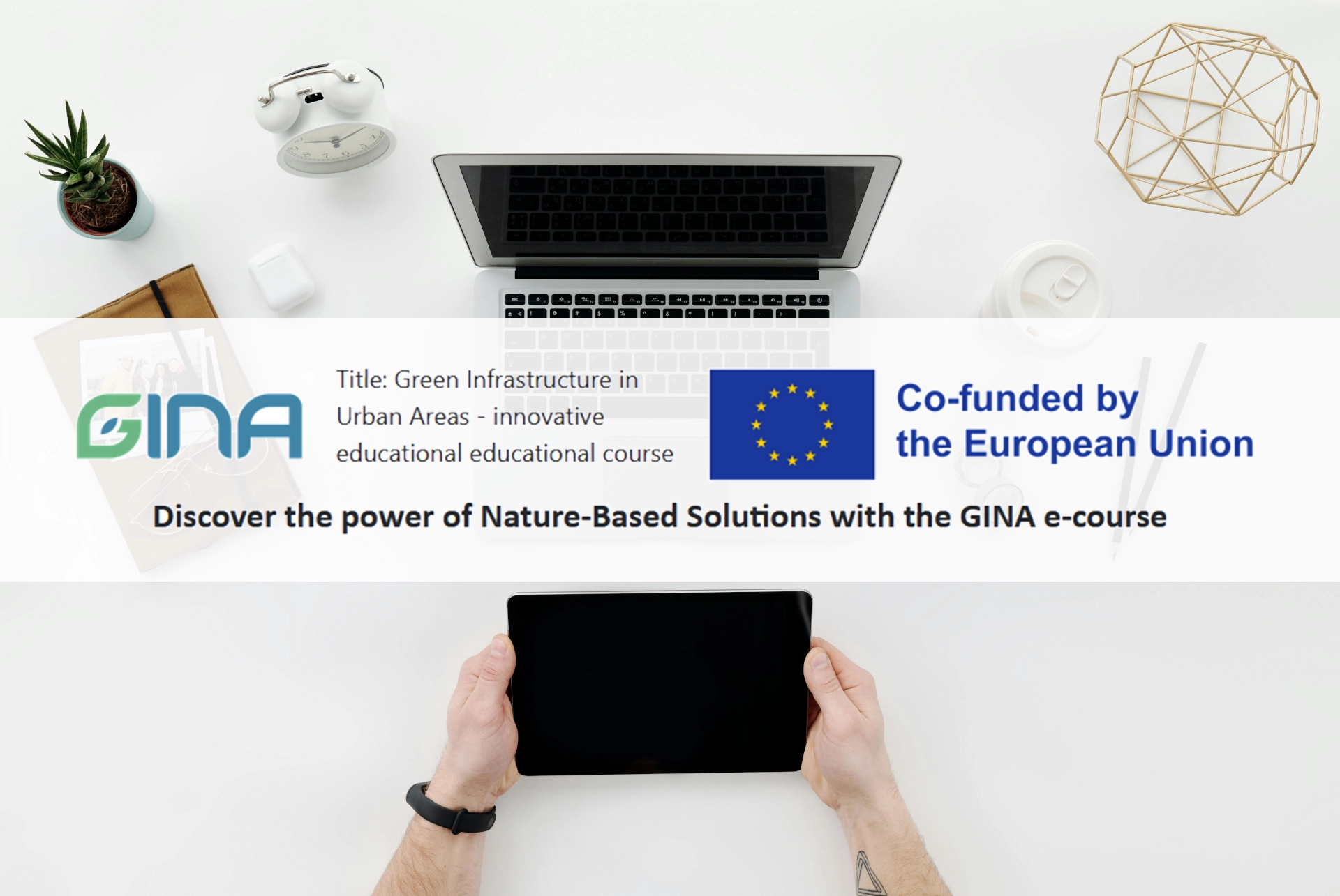 Project GINA news cover – Join the GINA e-course!